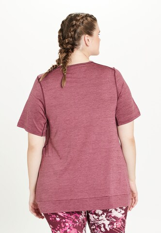Q by Endurance Performance Shirt 'BREE' in Red