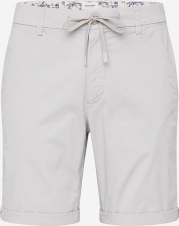 JACK & JONES - Calças chino 'MARCO SUMMER' em cinzento: frente