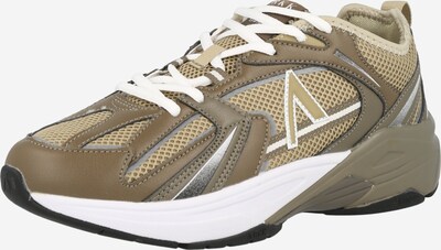 ARKK Copenhagen Zapatillas deportivas bajas 'Oserra' en marrón / caqui / plata / blanco, Vista del producto