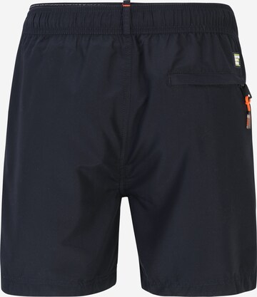 Superdry Regular Board Shorts 'State Volley' in Blue