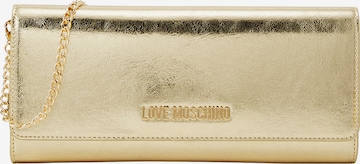 Love Moschino Клатч в Золотой: спереди