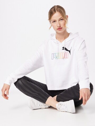 PUMA Sportief sweatshirt in Wit