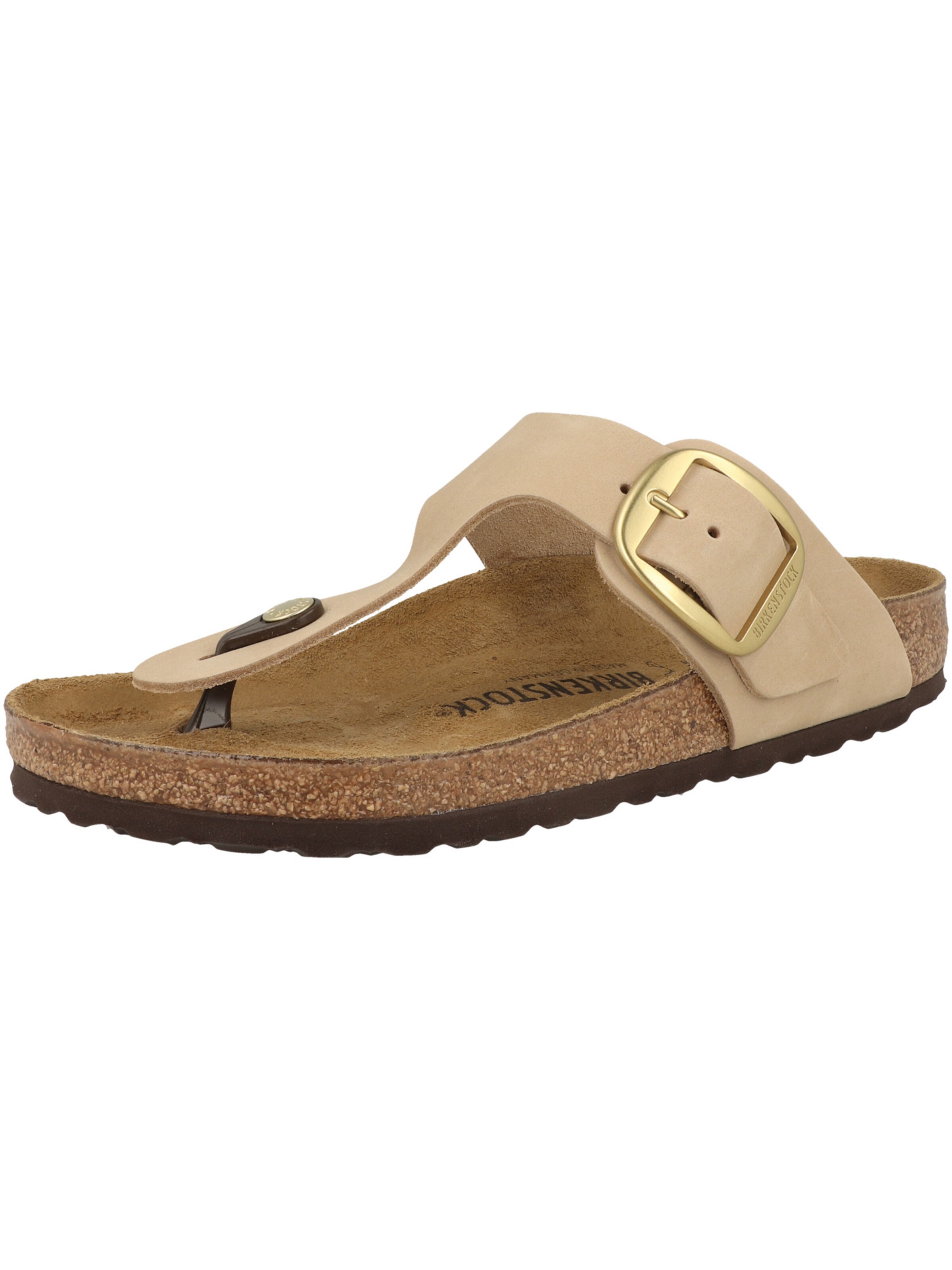 Infradito 'Gizeh' di BIRKENSTOCK in beige: frontale