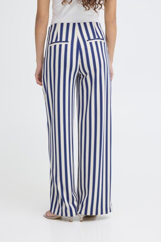 ICHI - Regular Calças 'Kate' em azul