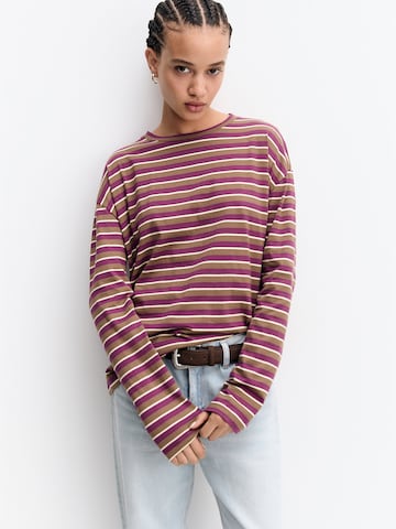 T-shirt Pull&Bear en mélange de couleurs : devant