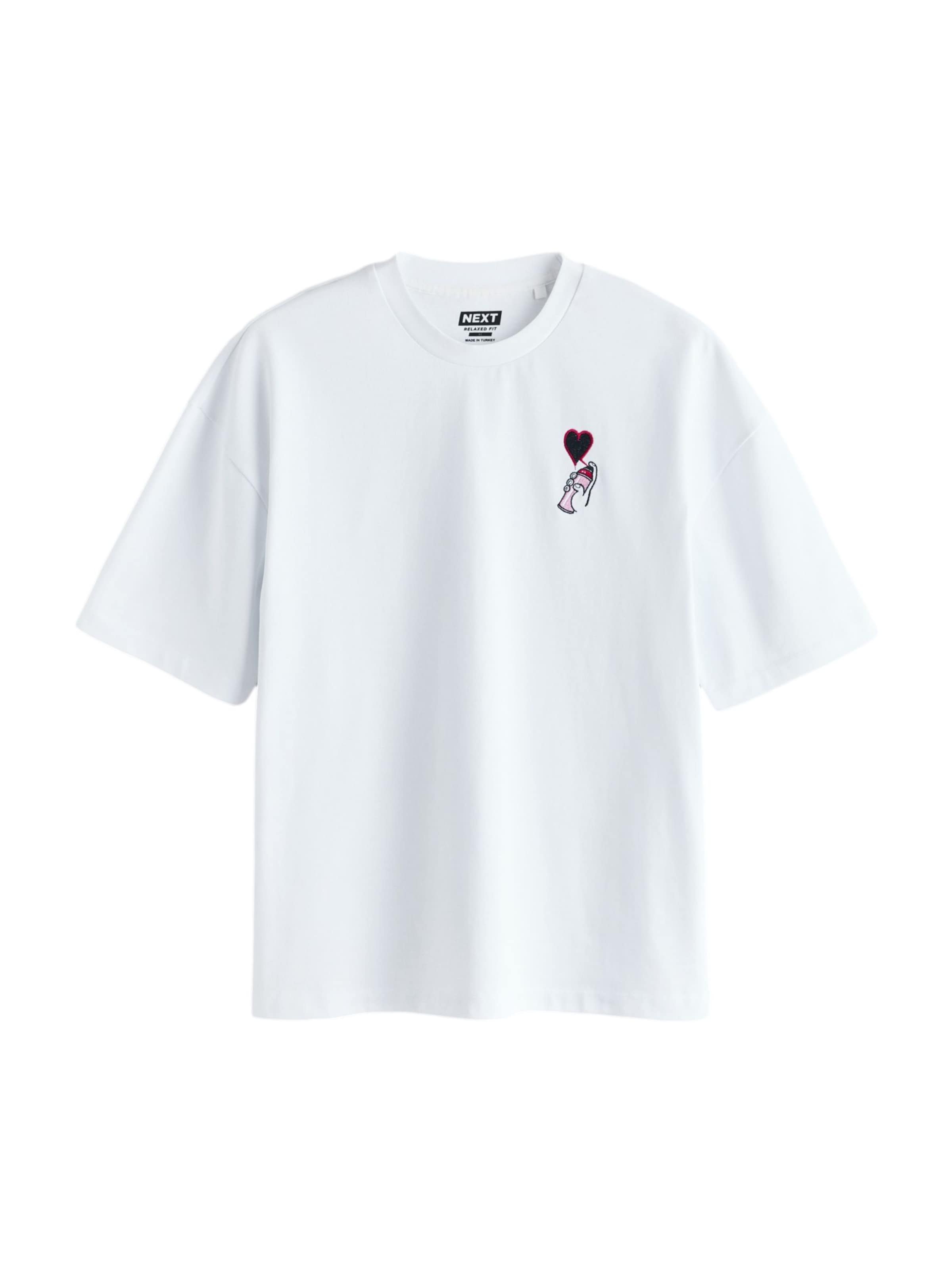Next Tričko - Biela: predná strana