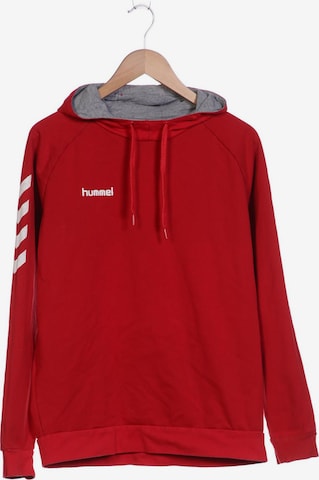 Hummel Sweatshirt & Zip-Up Hoodie in L in Red: front