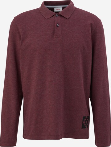 s.Oliver Shirt in Rood: voorkant