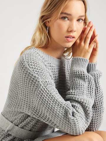 Rochie tricotat 'IQRA' de la Femme Luxe pe gri