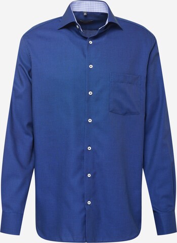 ETERNA Regular fit Button Up Shirt in Blue: front