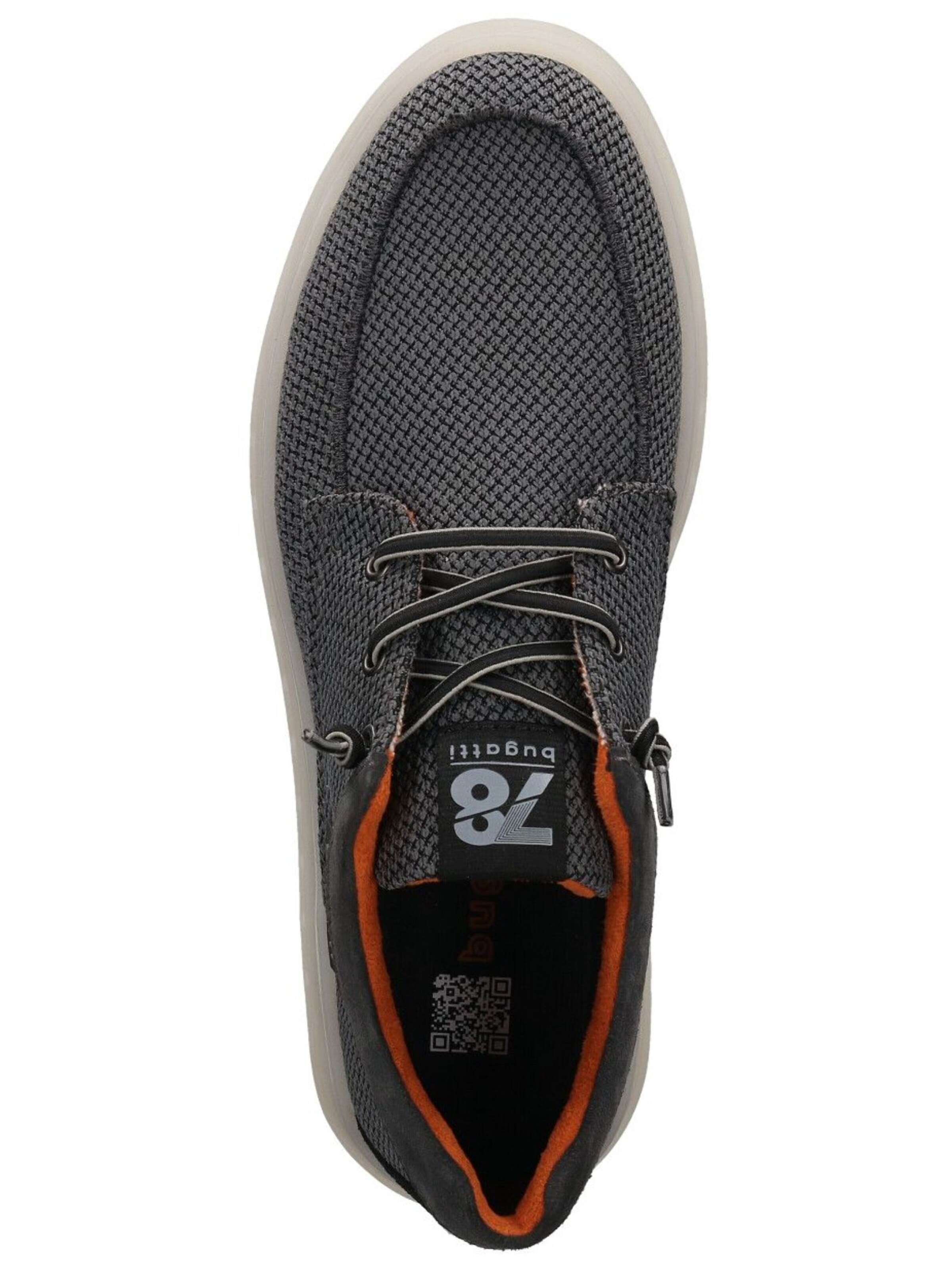 bugatti Schnürschuh in Grau