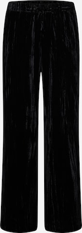 Wide leg Pantaloni 'Noah' di J.Lindeberg in nero: frontale