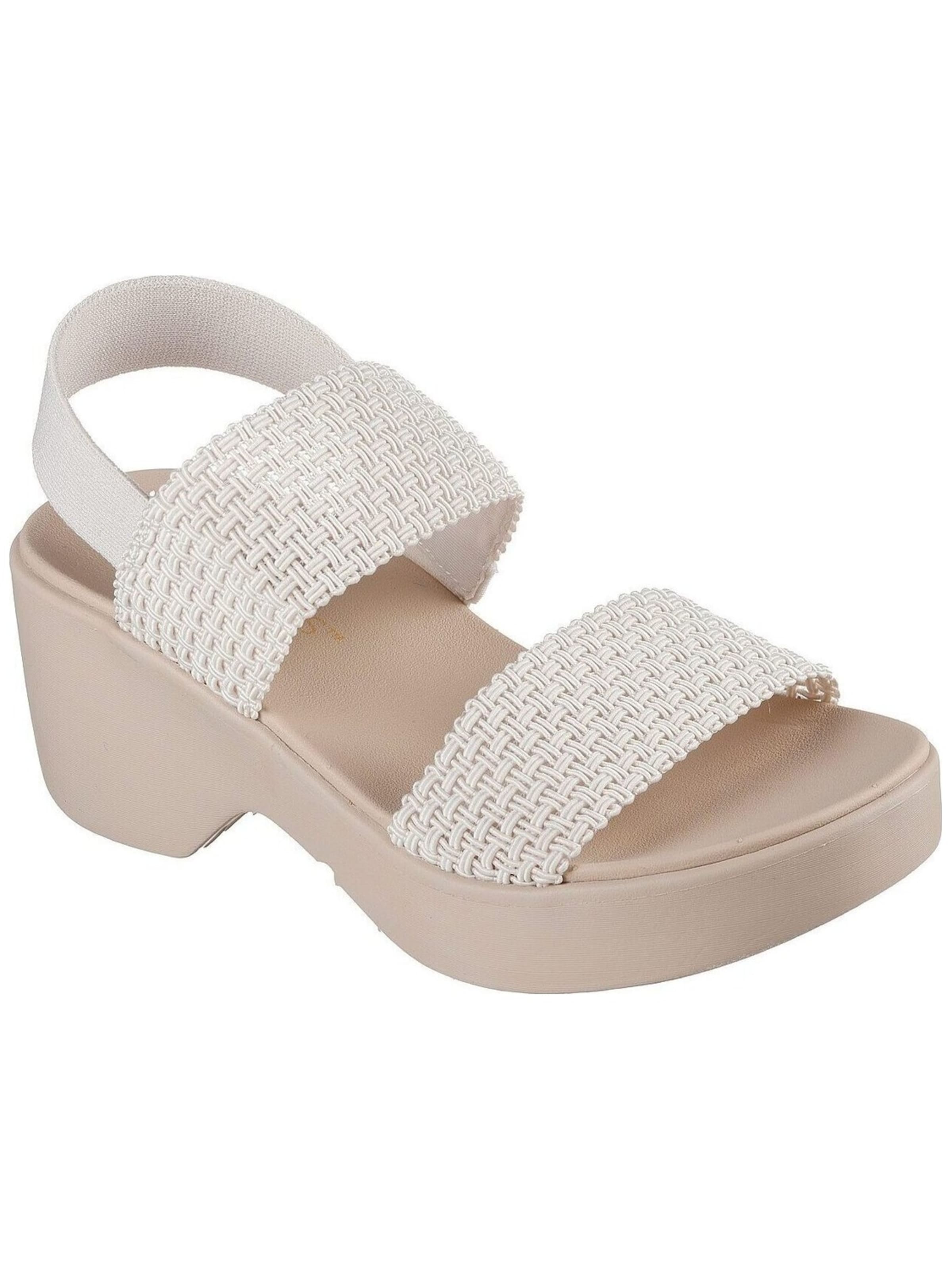 Sandales 'Skechers Cali Day' SKECHERS en blanc : devant