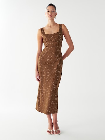 Willa Dress 'HALLEE' in Brown: front