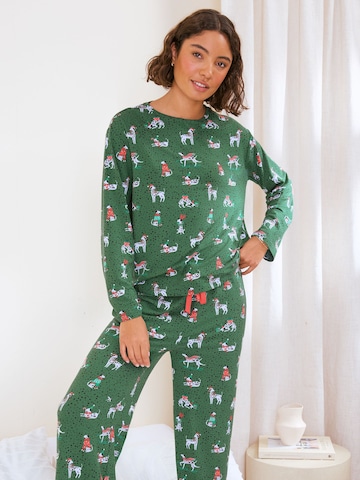 Friends Like These Pyjamas i grøn