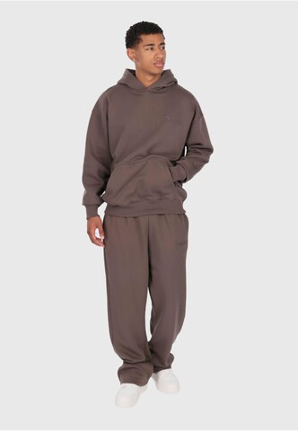 Sweat-shirt Dropsize en marron