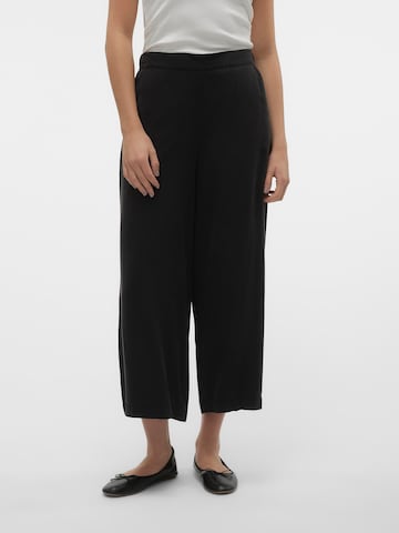 VERO MODA Wide Leg Hose 'BREE' in Schwarz