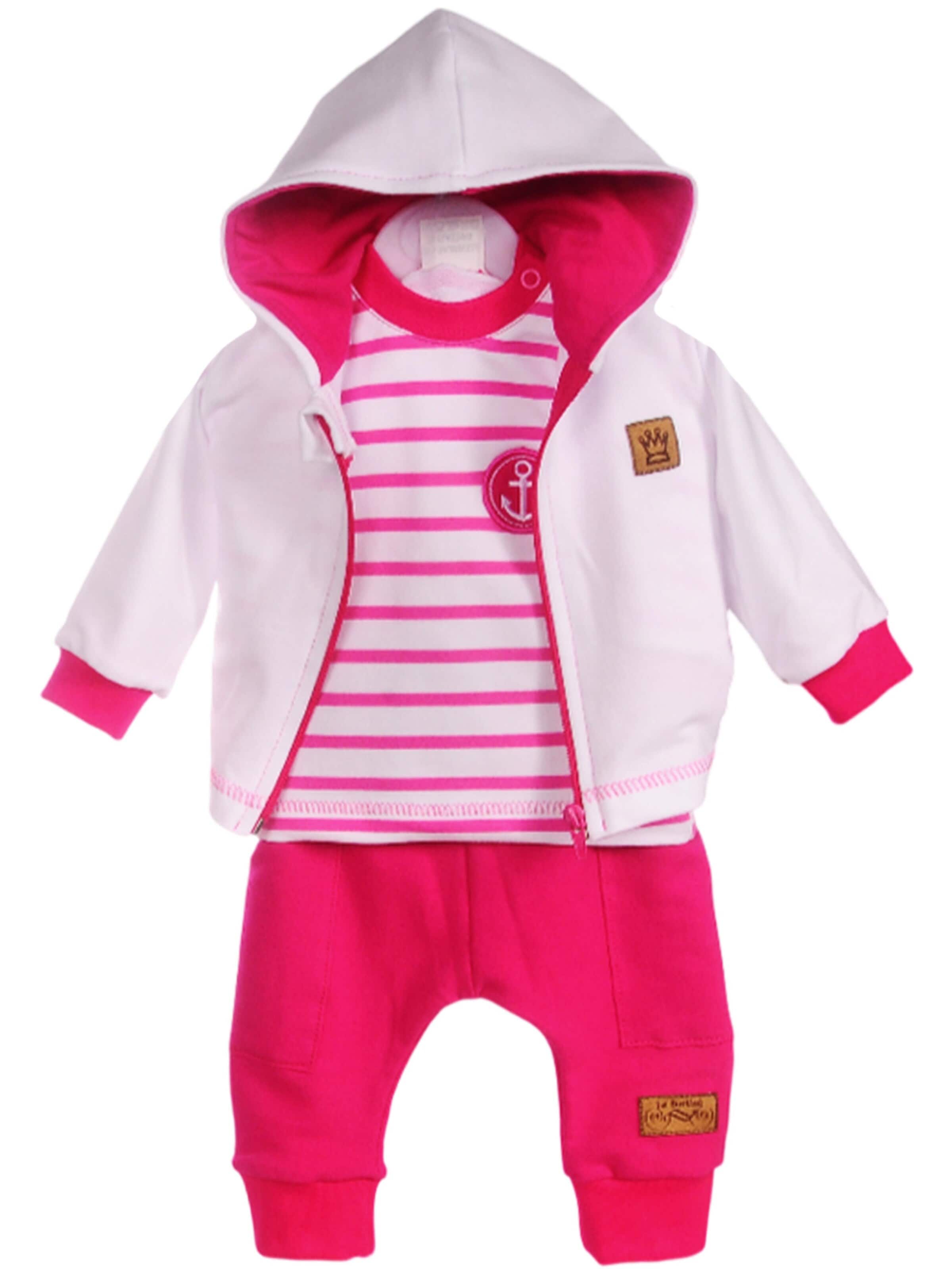 La Bortini Set in Pink: front