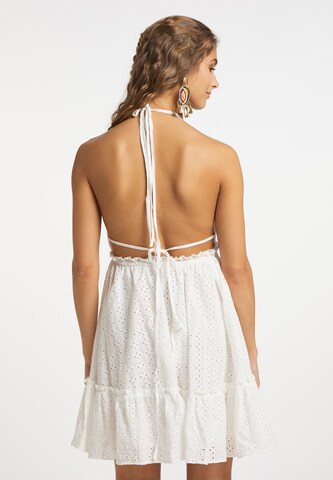 IZIA - Vestido de verão em branco