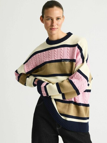 Résumé Neulepaita ' KarloRS ' värissä vaaleanpunainen: etupuoli