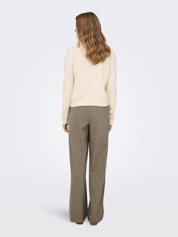 ONLY Пуловер 'ONLLOTUS' в бяло