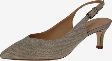 PETER KAISER Slingpumps in Beige: Vorderseite