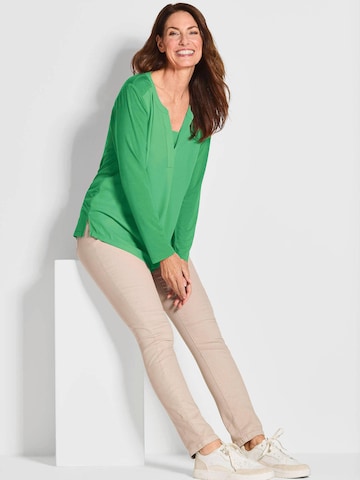 Goldner Blouse in Groen