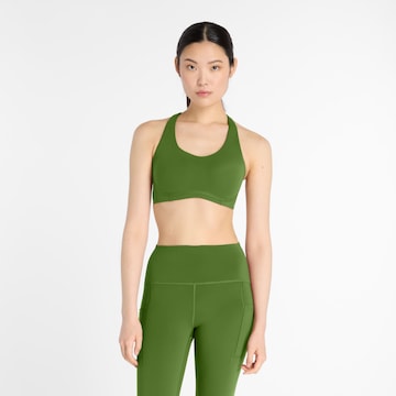 Bustier Soutien-gorge de sport new balance en vert : devant