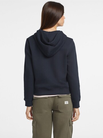GUESS Sweatjacke in Blau