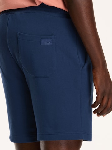 Regular Pantalon Shiwi en bleu