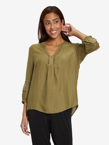 Betty & Co Blouse in Green: front