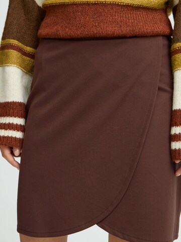 Jupe b.young en marron