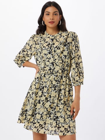 Robe-chemise MSCH COPENHAGEN en jaune : devant