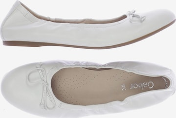 GABOR Flats & Loafers in 43,5 in White: front