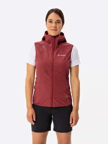 VAUDE Sportbodywarmer 'Scopi' in Rood: voorkant
