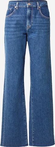 7 for all mankind רגל רחבה ג'ינס 'TESS' בכחול: מלפנים