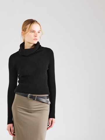 s.Oliver BLACK LABEL Sweter w kolorze czarny: przód