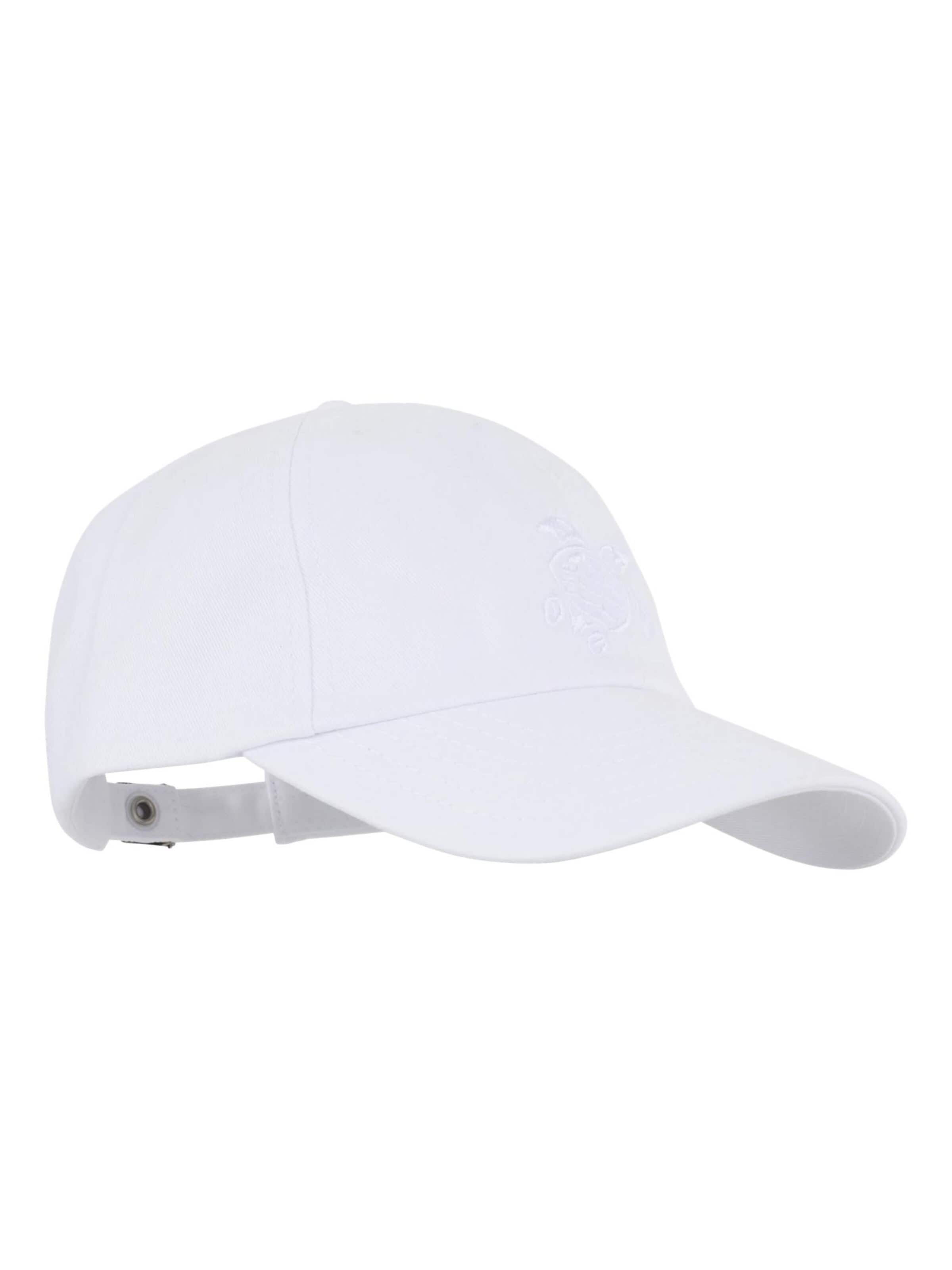 Vilebrequin Hat in White: front