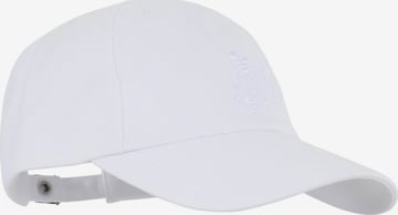 Vilebrequin Hat in White: front
