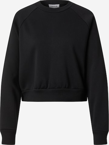 EDITED Sweatshirt 'Aura' in Black: front