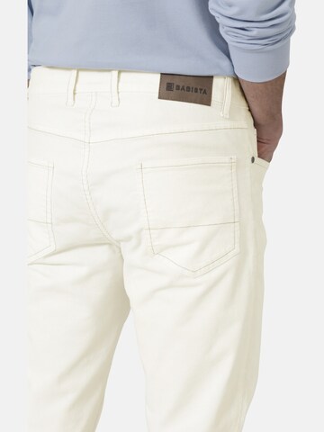 BABISTA Regular Broek ' Vestaverde ' in Wit