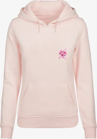 Sweat-shirt 'Self Love Club' Mister Tee en rose : devant