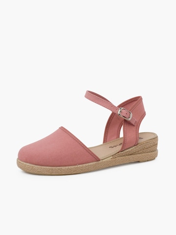 Pisamonas - Sandalias en rosa: frente