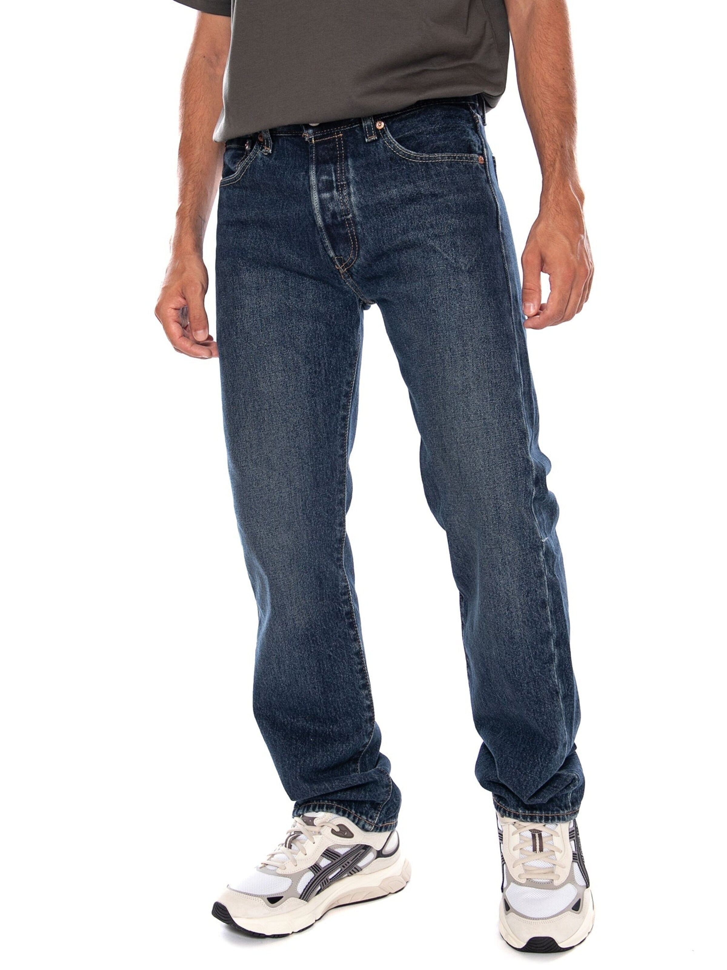 Baggy Jeans 'LEVI'S 501® ORIGINAL FOUND IN CAVE SELVEDGE DARK INDIGO' di LEVI'S ® in blu