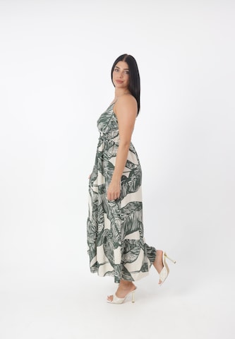 Elara Sommerkjole i grøn