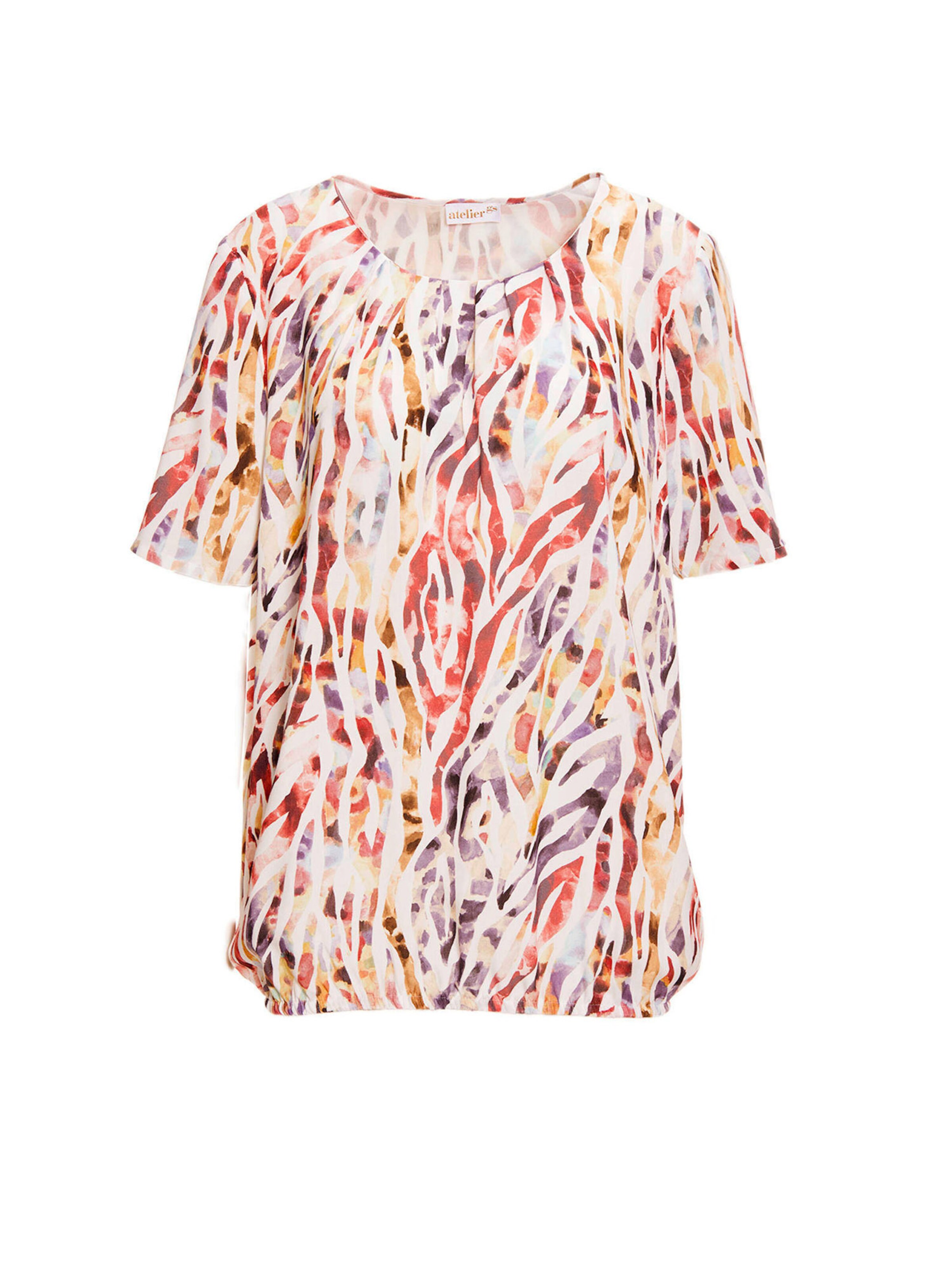 Goldner Bluse in Mischfarben: Vorderseite