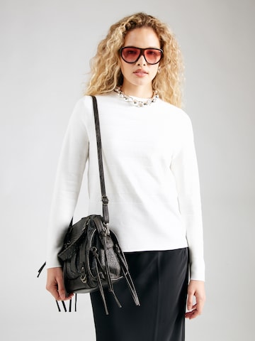 s.Oliver BLACK LABEL Trui in Wit: voorkant