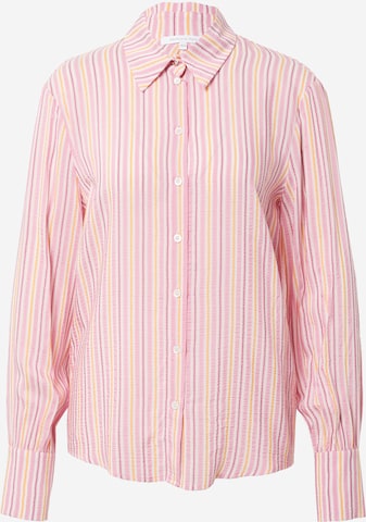 PATRIZIA PEPE - Blusa 'CAMICIA' em rosa: frente