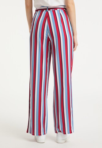 Wide Leg Pantalon usha BLUE LABEL en mélange de couleurs