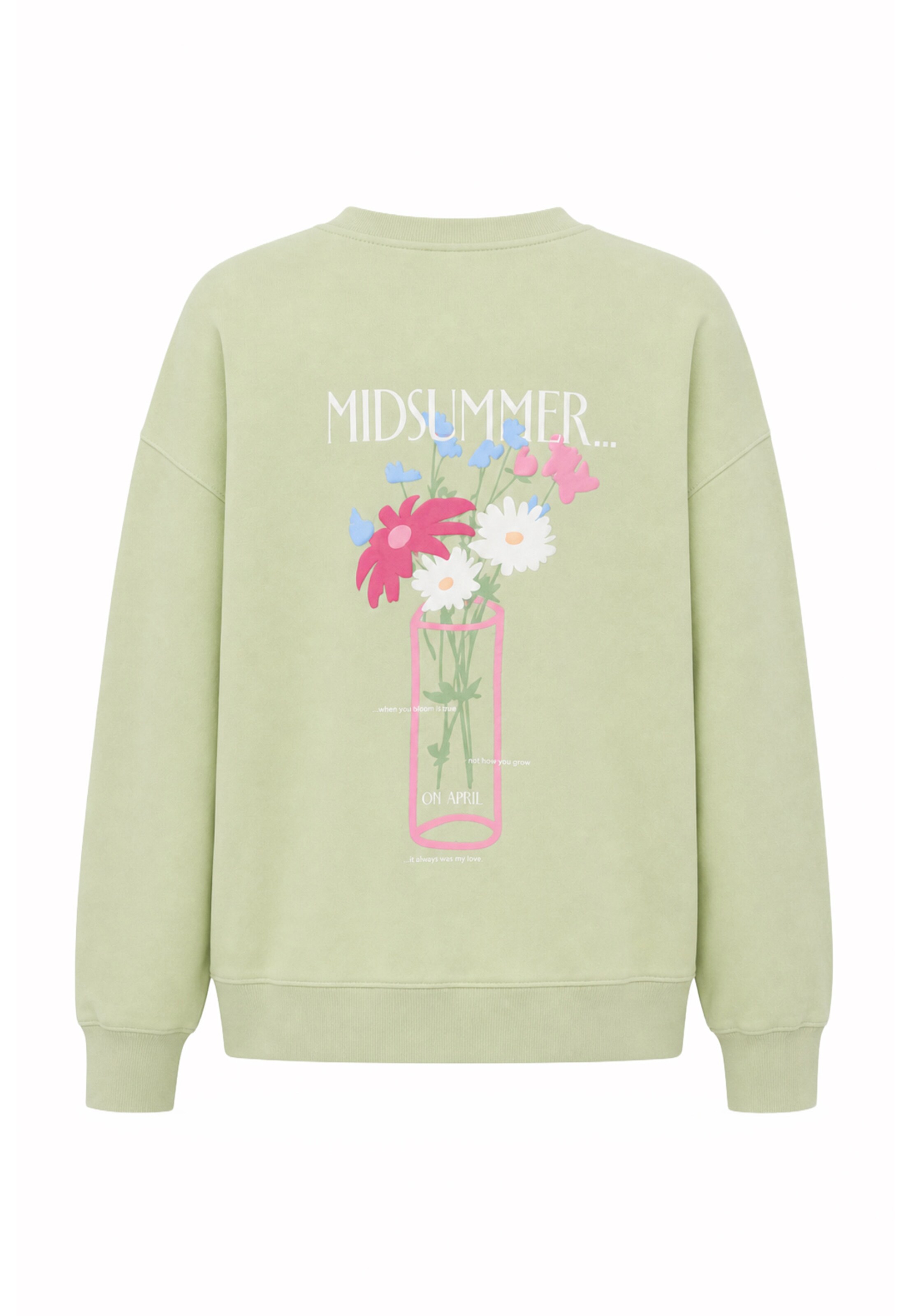 OH APRIL Mikina 'Midsummer' – zelená